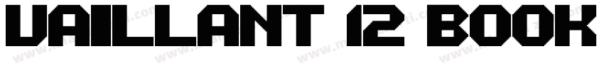 Vaillant_12 Book字体转换